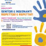 Invito Convegno “Genitori e insegnanti rispettosi e rispettati” – sabato 17 maggio 2025 I.T.I. Pininfarina