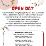 OPEN DAY SECONDARIA