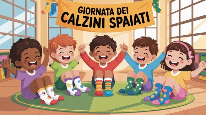 Giornata dei calzini spaiati 💝